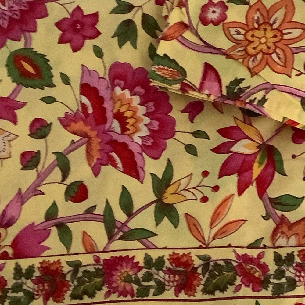 SUMMER April Cornell 100% cotton tablecloth and 8 napkins! - Picture 4 of 7